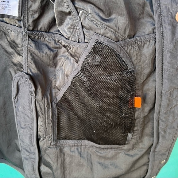 PARAJUMPERS HOODED PARKA WINDBREAKER JACKET BLACK SIZE SMALL EUC - Picture 5 of 16